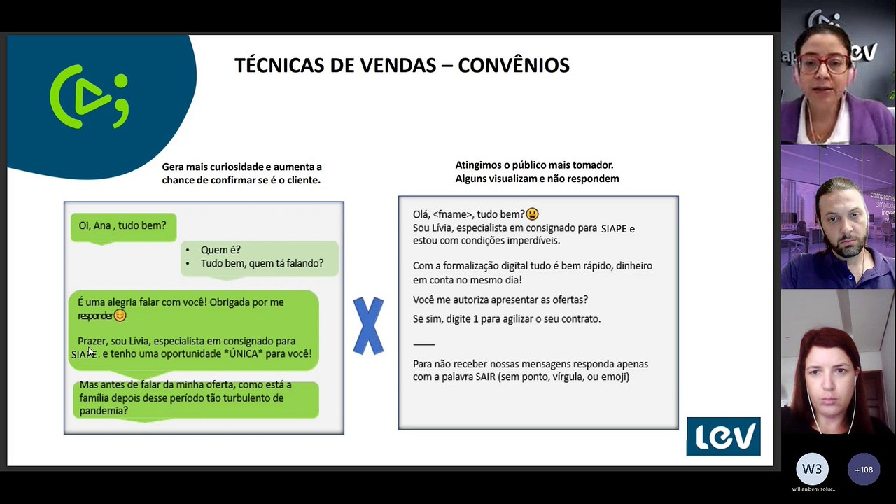 Capacita Lev - Técnicas de Vendas Siape