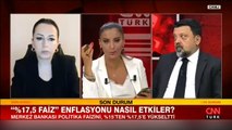 Uzman ekonomist faiz kararını yorumladı CNN Türk'e yorumladı