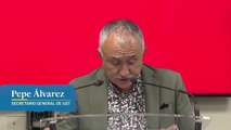 Pepe Álvarez (UGT): 