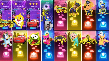 Bus Eater Friends All Video Megamix. Oddbods Pogo  Sheriff Labrador  Bluey Bingo. Who ls Best?