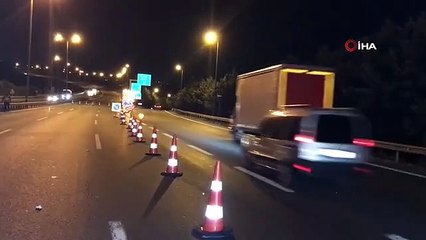 Travaux routiers dans TEM reflétés sur D-100：De longues files de véhicules se sont produites