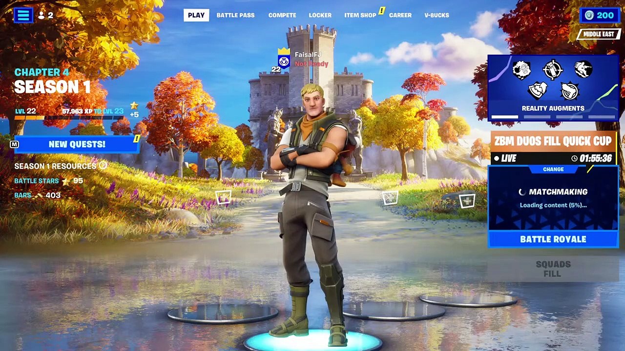 Fortnite Battle Royele S1C4 Gameplay