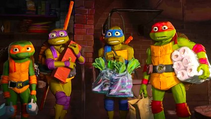 Sneaking In Clip from Teenage Mutant Ninja Turtles: Mutant Mayhem