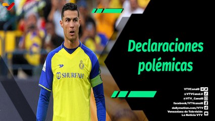Tiempo Deportivo | Polémica declaraciones de Cristiano Ronaldo de la MLS y la Liga Saudí