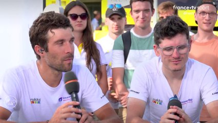 David Gaudu et Thibaut Pinot invités sur le plateau
