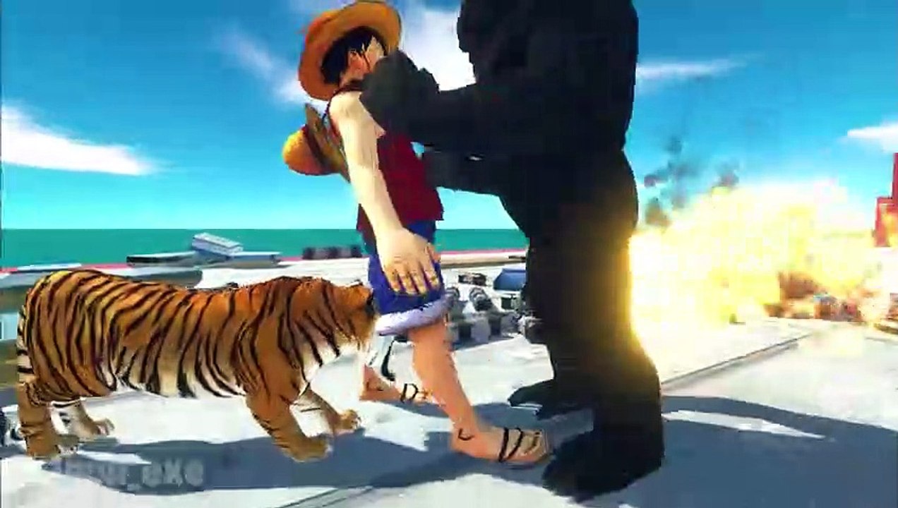 Run Away from Lions and Save Kong from Cage - Animal Revolt Battle Simulator