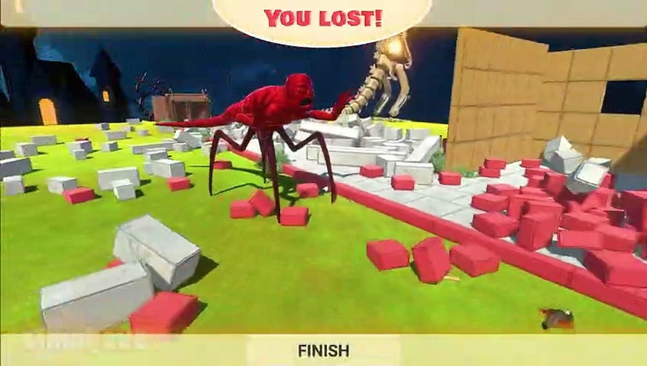 Run Away From Monsters in Cursed Village - Animal Revolt Battle Simulator