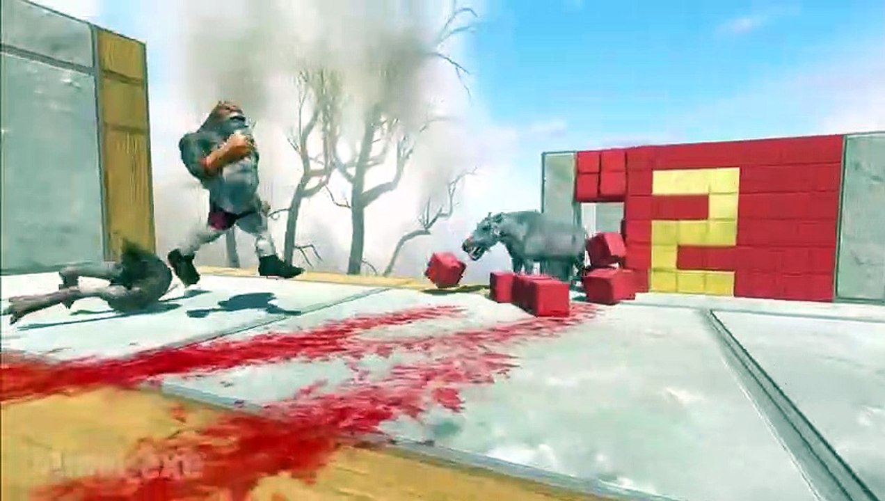 Run Away from Prehistoric Mammals - Animal Revolt Battle Simulator