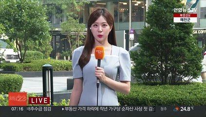 [날씨] 한낮 '중복' 더위 속 소나기…내일 밤 다시 장맛비