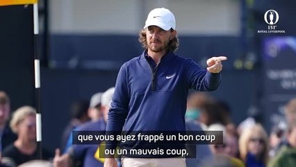 British Open - Fleetwood : "Les fans ont été formidables"