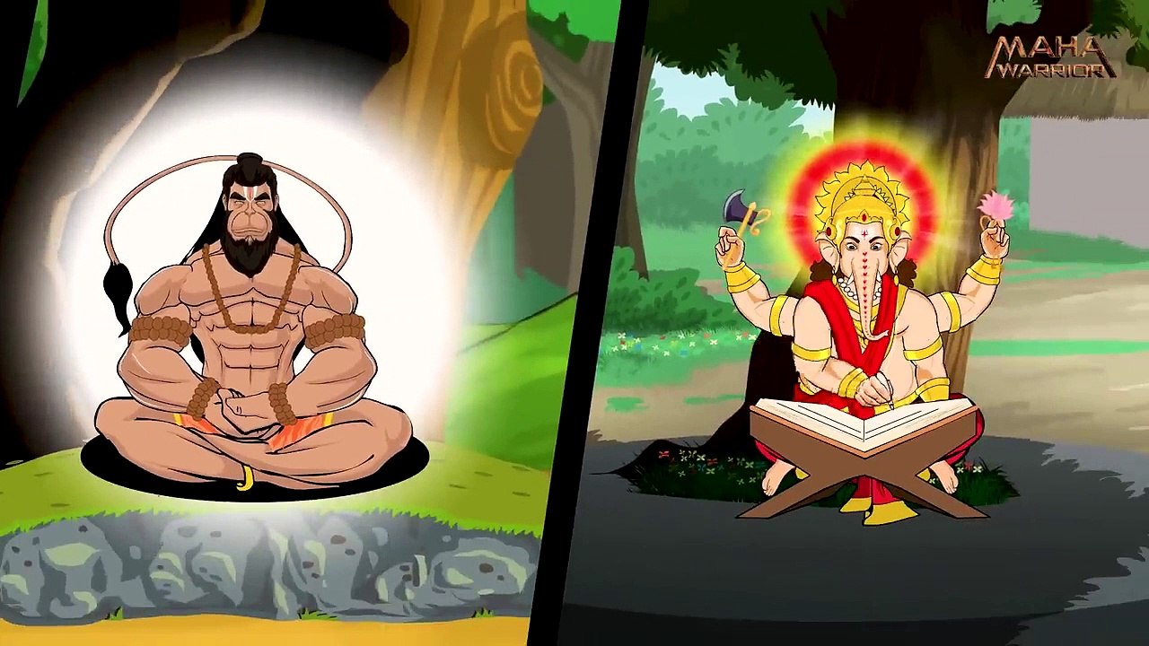 Hanuman VS Ganesh Fight | Who is More Powerful - video Dailymotion