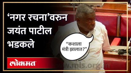नगर रचना विभागाच्या कारभारावरुन Jayant Patil यांनी भर सभागृहात सुनावल | Vidhan Parishad | AB4