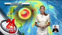 Ilang lugar sa bansa, itinaas na sa signal number 2; Bagyong Egay, posible pa ring maging super typhoon - Weather update today (July 24, 2023) | 24 Oras