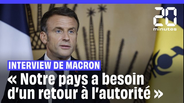 Macron sur les violences urbaines : « La leçon que j'en tire, c'est l'ordre, l'ordre, l'ordre »