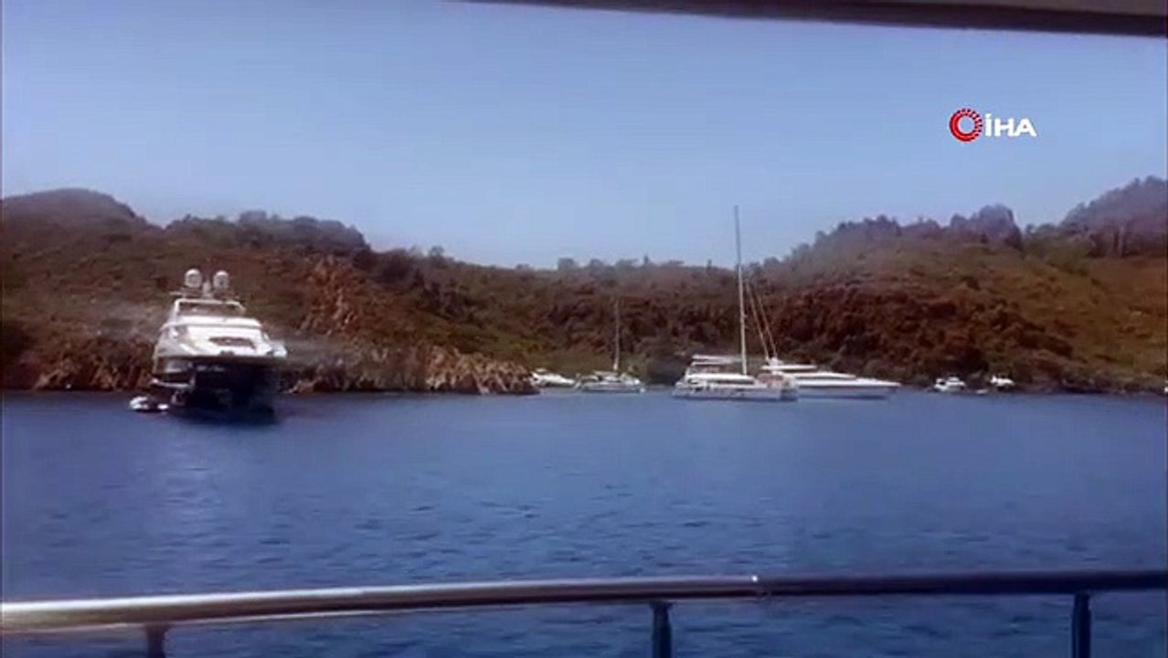 Rodos Yangınları Marmaris Koylarındaki Yat Sayısını Arttırdı