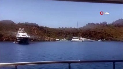 Les incendies de Rhodes augmentent le nombre de yachts dans les baies de Marmaris