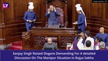 Rajya Sabha Chairman Suspends AAP MP Sanjay Singh For Remaining Of Monsoon Session For ‘Unruly Behaviour’