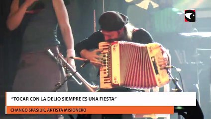 El Chango Spasiuk tocó en vivo junto a La Delio Valdez en Posadas