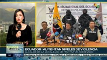 Aumentan niveles de violencia en Ecuador