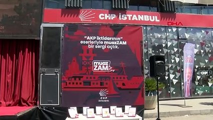 CHP İstanbul İl Başkanlığı 'Muazzam' Sergisi Açtı