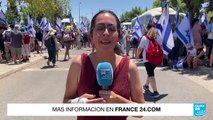 Informe desde Jerusalén: manifestantes israelíes llevan la protesta 'antireforma' hasta la Knesset