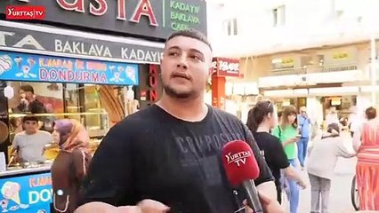 Sokak röportajında bilindik sözler: "Vallahi pişmanım billahi pişmanım"