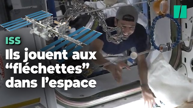 Sur l’ISS, les astronautes jouent aux « fléchettes » en utilisant l’apesanteur