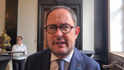 Vincent Van Quickenborne explique la campagne belge "Blue Heart" contre la traite des êtres humains
