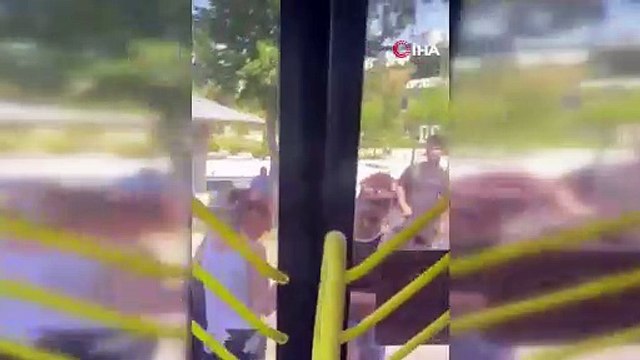 Köpekle alınmayınca ortalığı birbirine kattı!