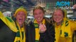 Aussie fans cheer on the Matildas at the Women's World Cup