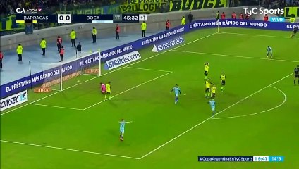 Gol Medina (Boca 1 - 0 Barracas central)