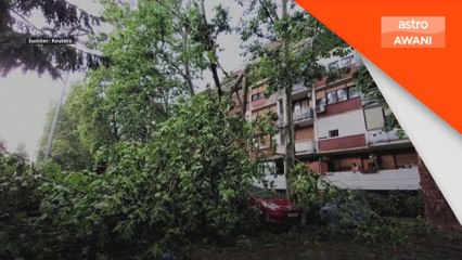 Ribut kuat di Croatia ragut 3 nyawa, puluhan lagi cedera