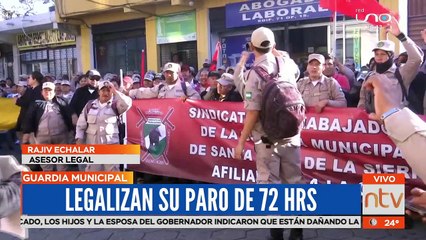 Plazas y desorden en calles ante la ausencia de guardias municipales