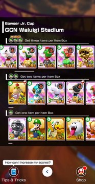 Mario Kart Tour: Mario vs Luigi Tour: Bowser Jr Cup for Coins