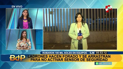 Delincuentes roban más de 100 mil soles en mercadería de un negocio en SJM