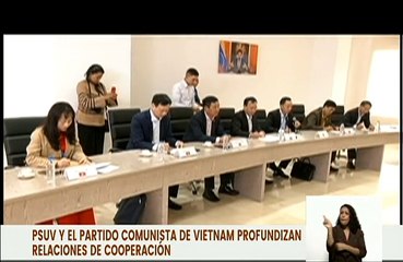 PSUV y Partido Comunista de Vietnam fortalecen lazos de cooperación y amistad entre ambas naciones