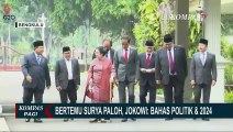 Ditanya soal Pertemuannya dengan Surya Paloh, Jokowi: Ketemu Wajar, Masa Mau Tahu Semuanya