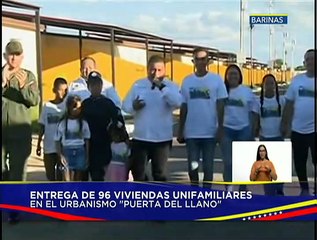 Barinas | GMVV  hace entrega de 96 viviendas unifamiliares en el urb. "Puerta del Llano"