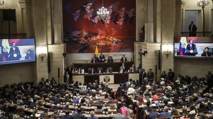 Suspenso y retrasos: así fue la Instalación del segundo periodo del Congreso de la República