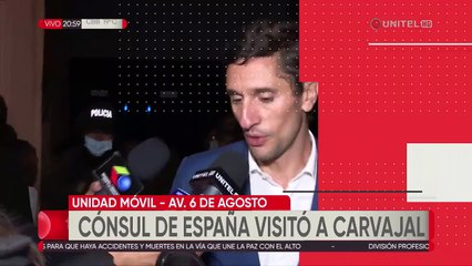 Cónsul de España visitó a Amparo Carvajal para conocer su estado de salud tras 10 días de vigilia en Apdhb