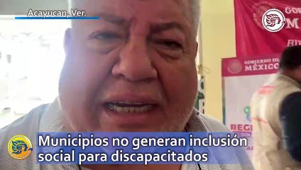 Download Video: Municipios no generan inclusión social para discapacitados