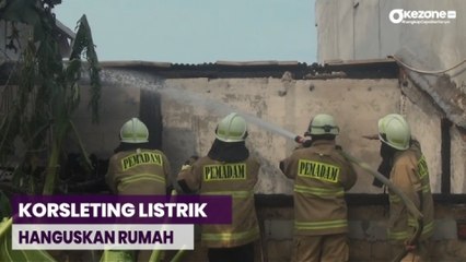 Descargar video: Korsleting Listrik, Kebakaran Hanguskan Rumah di Jakarta Timur