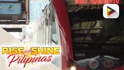 Isa sa 4th generation train sets ng LRT-1, umarangkada na
