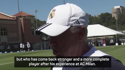 Ancelotti shoots down Mbappé transfer question