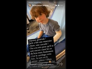 Le fils de 4 ans de Louis Bertignac blessé : les internautes réagissent à sa photo