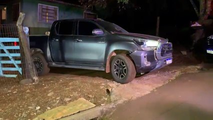 Guarda Municipal persegue Hilux furtada no Bairro Brasília