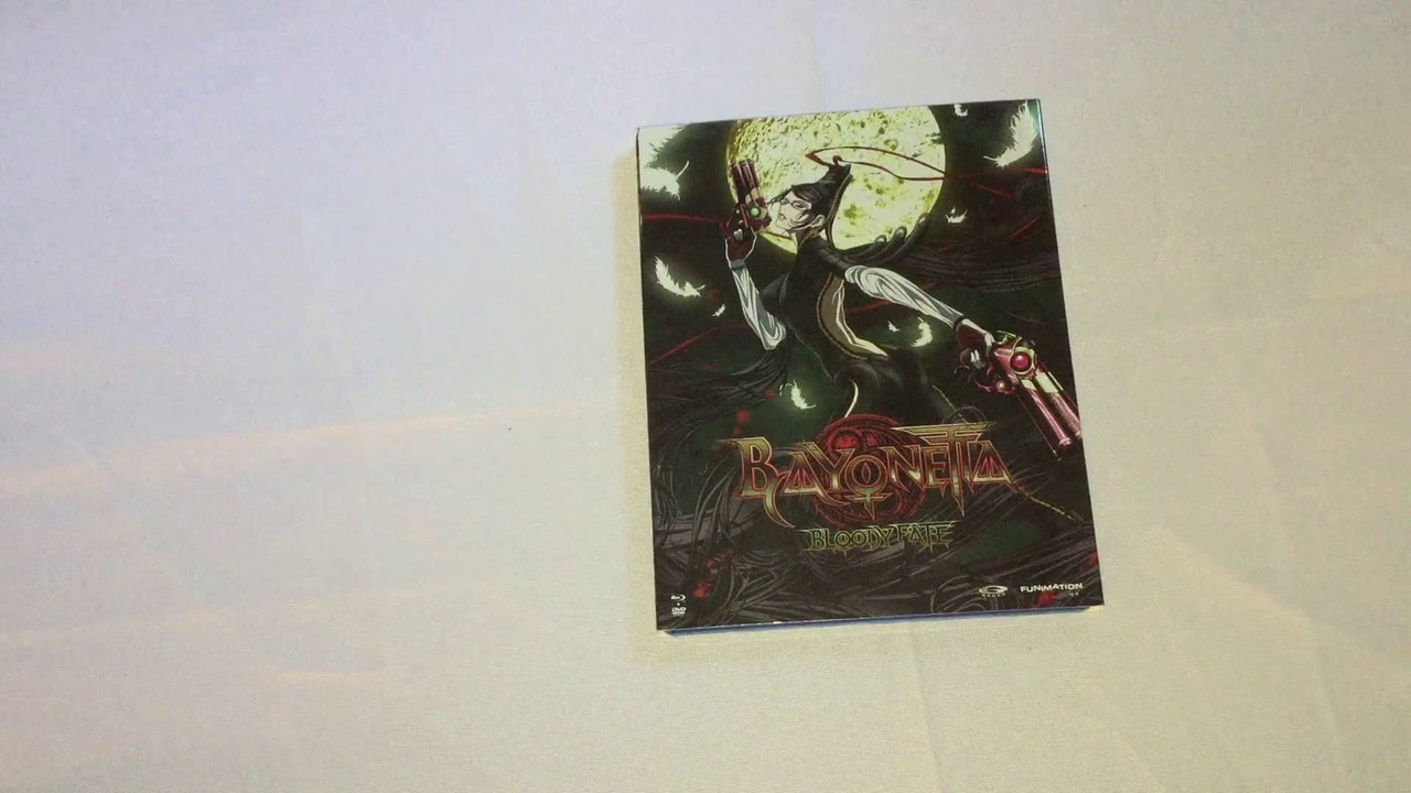 Bayonetta: Bloody Fate Blu-Ray/DVD Unboxing