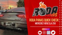 Roda Panas Quick Check Mercedes Benz CLA 250