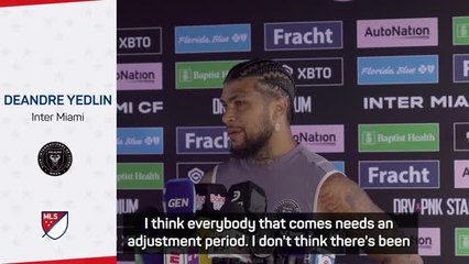 Messi speaking in English to teammates ahead of Inter Miami debut