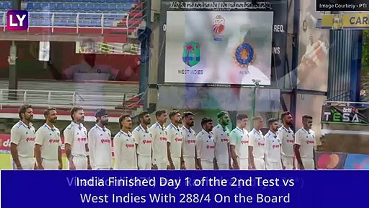 IND vs WI 2nd Test 2023 Day 1: Rohit Sharma, Virat Kohli's Half-Centuries Power India to A Steady Start